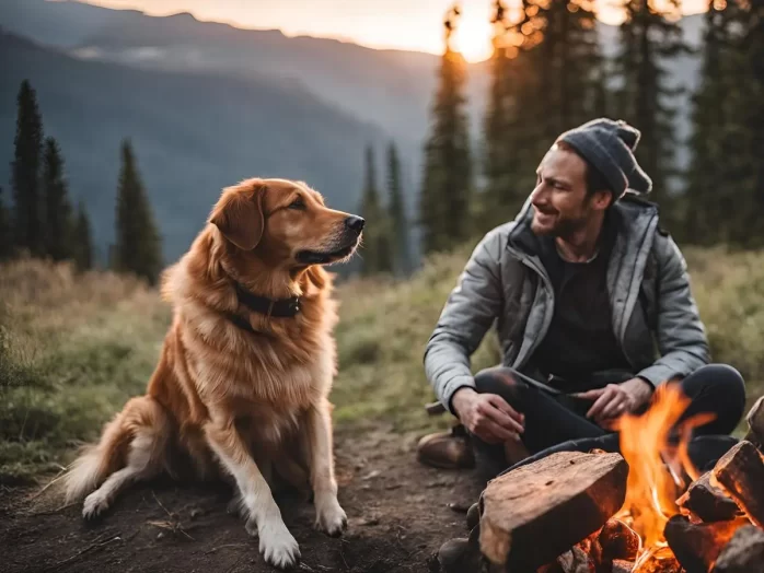 How to Control Your Dog When Camping 2