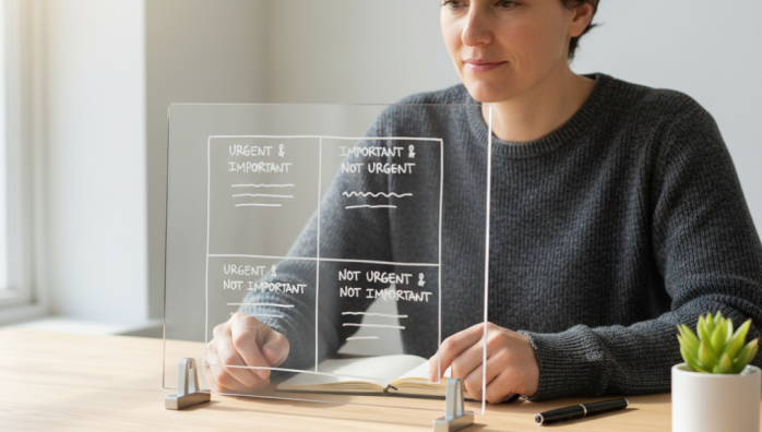 Applying the Eisenhower Matrix for Prioritization