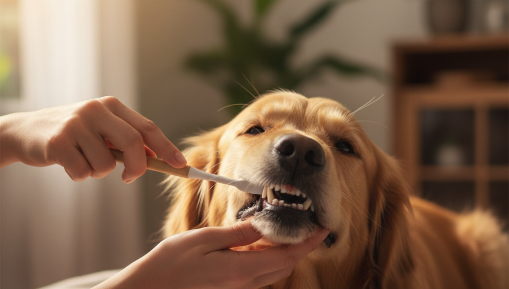 At-Home Teeth Cleaning for Dogs