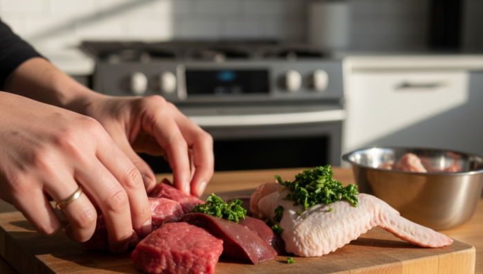 Balancing BARF Diet Ingredients