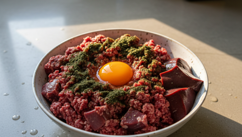 Balancing Essential Nutrients in Raw Pet Meals