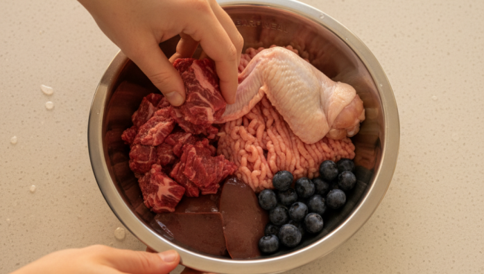 Balancing Ingredients in Homemade BARF Meals