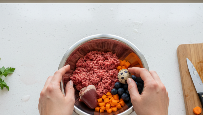 Balancing Nutrients in DIY Raw Meals