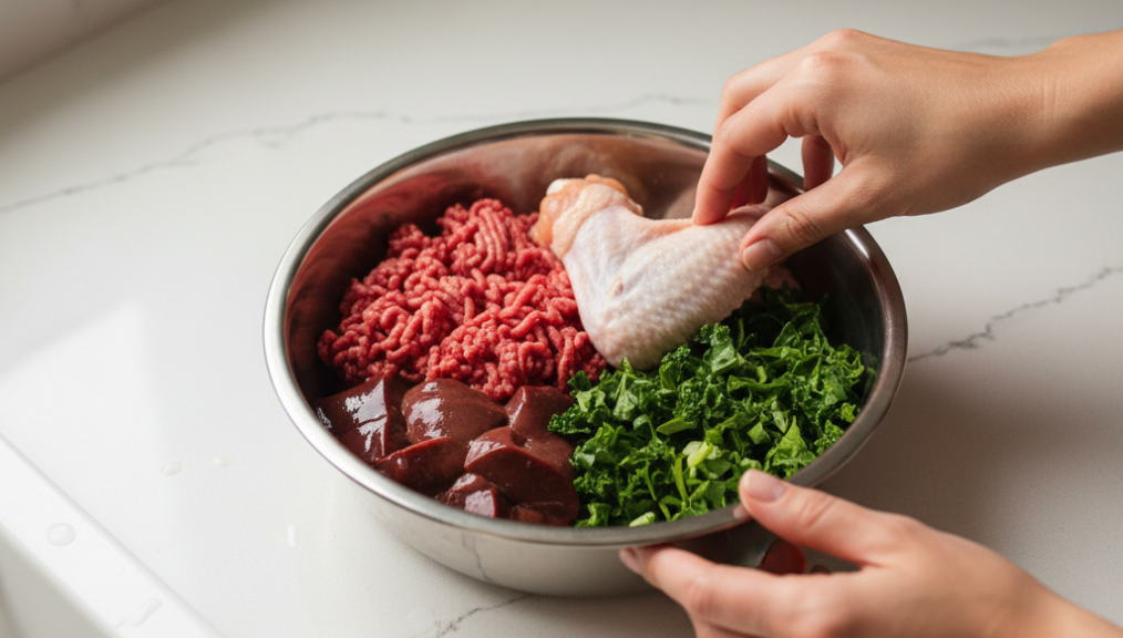 Balancing Nutrients in Homemade Raw Meals