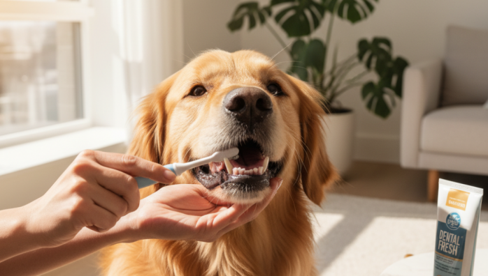 Brushing Your Dog's Teeth Daily