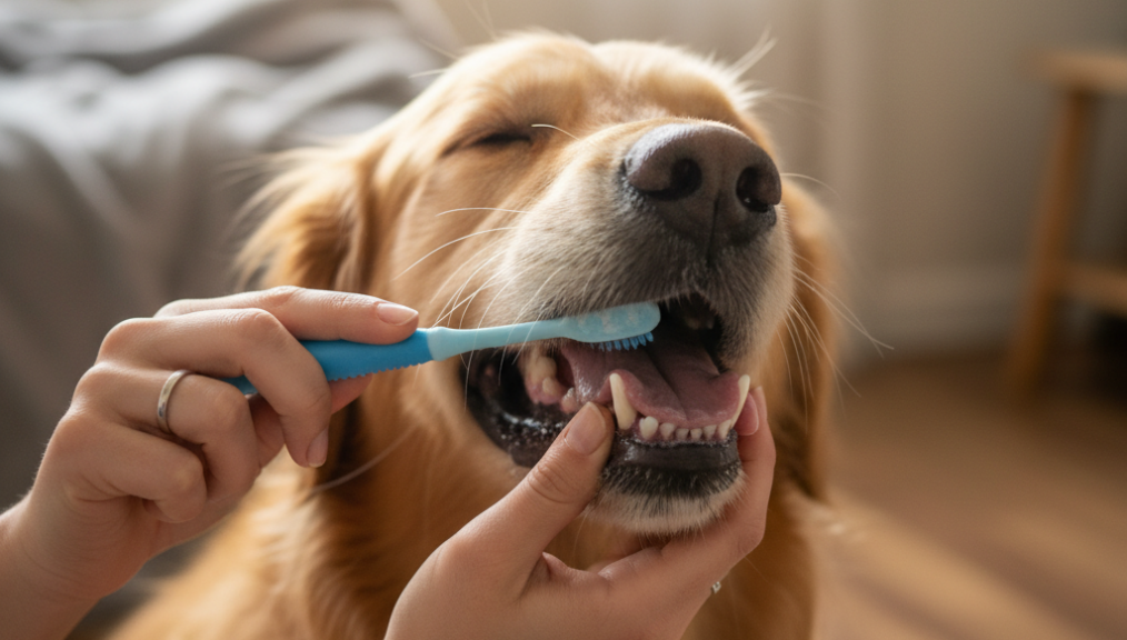 Brushing Your Dog's Teeth Step by Step