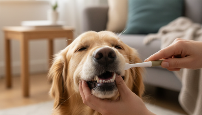 Brushing Your Pet's Teeth Step-by-Step