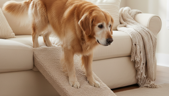 Choosing Ramps for Senior Dogs