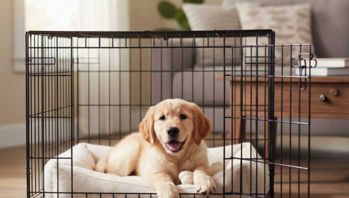 Crate Training for Pet Alone Time