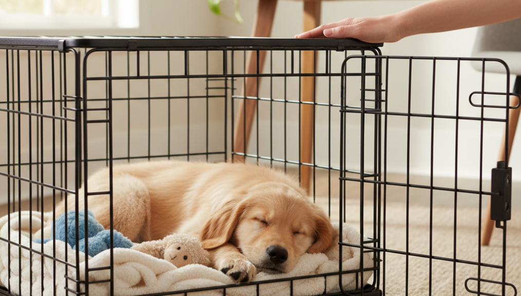 Crate Training for Pet Separation Anxiety
