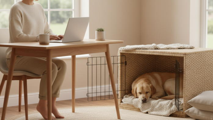 Crate Training to Ease Pet Anxiety