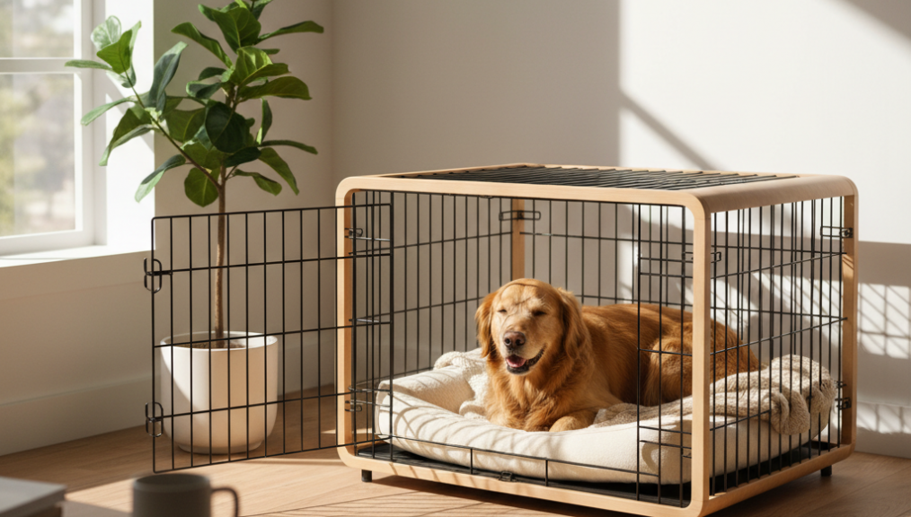 Crate Training to Ease Pet Separation Anxiety