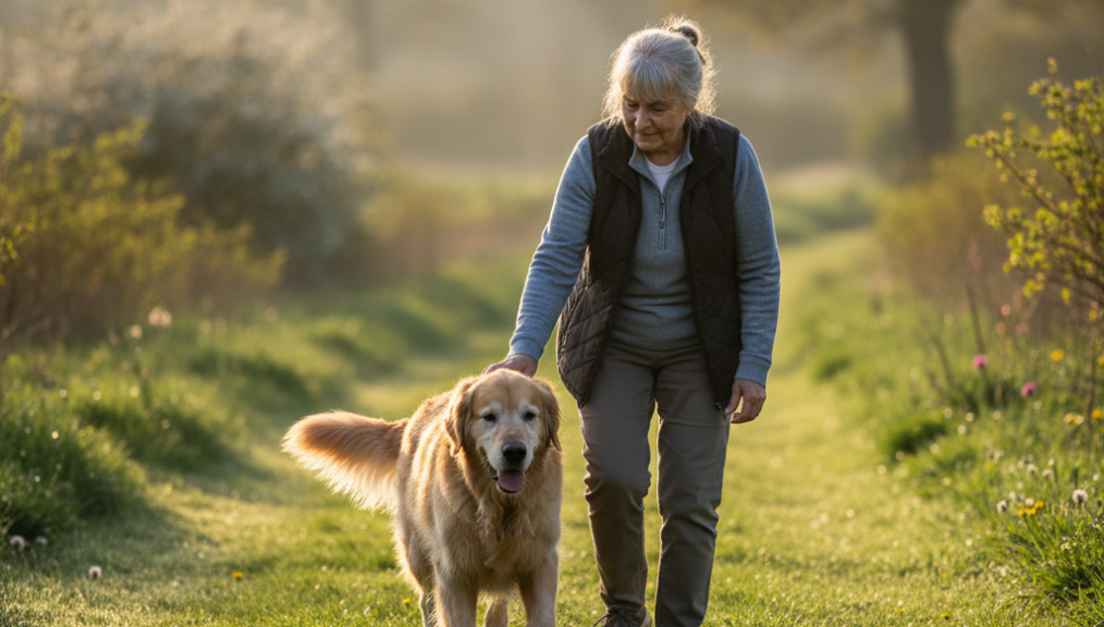 Gentle Exercise for Aging Dog Joints