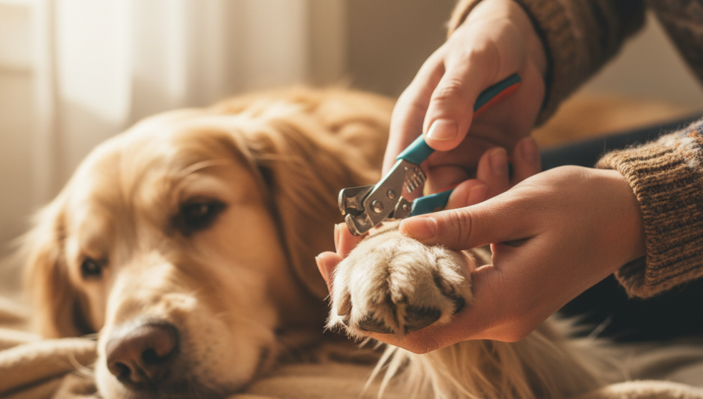 Home Grooming Nail Trimming for Dogs