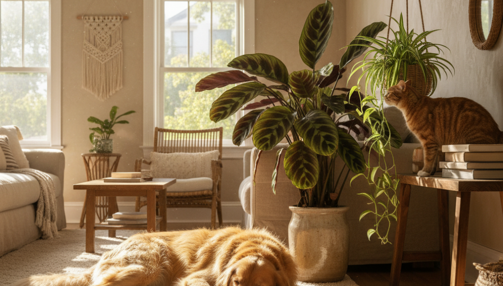 Identifying Non-Toxic Houseplants for Pets