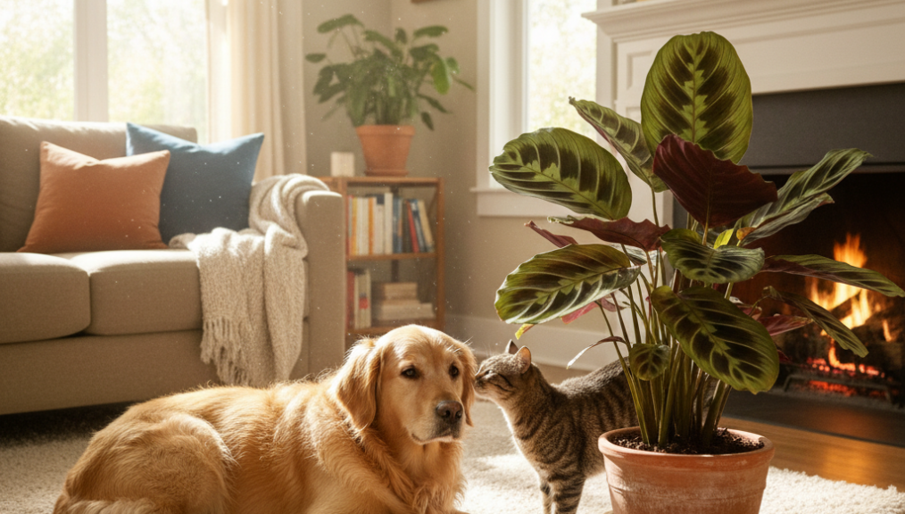 Identifying Safe Houseplants for Cats and Dogs