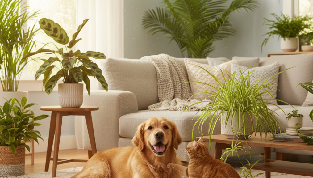 Identifying Safe Houseplants for Pet Households