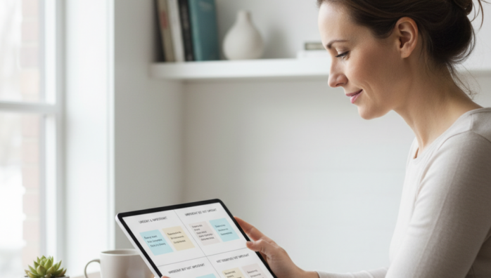 Implementing the Eisenhower Matrix Daily