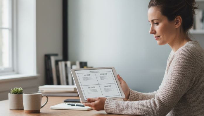 Implementing the Eisenhower Matrix for Prioritization