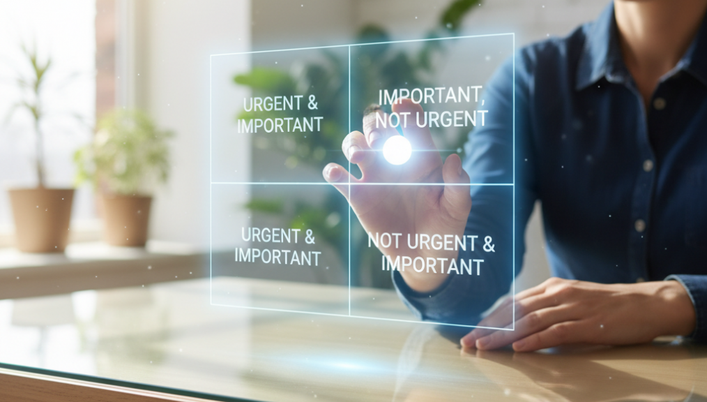 Implementing the Eisenhower Matrix for tasks