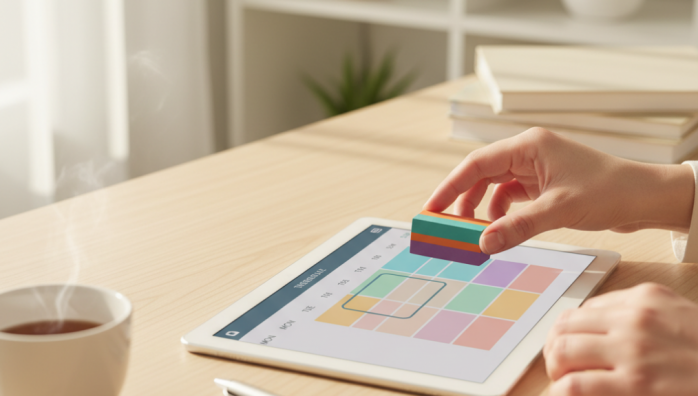 Implementing time blocking for focus