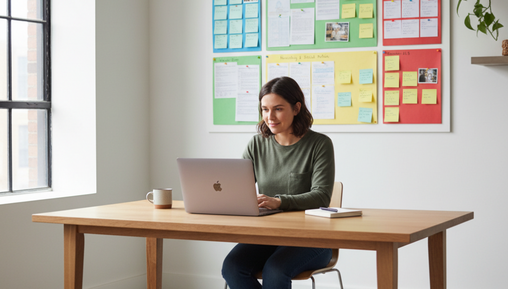 Managing multiple client projects effectively.