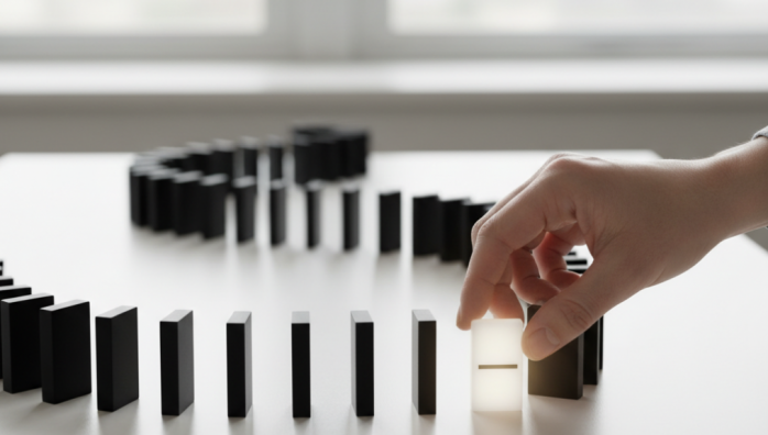 Overcoming procrastination through tiny habits