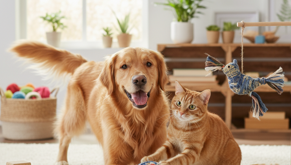 Recycled Toys for Sustainable Pets