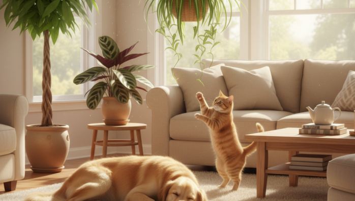 Safe Houseplants for Homes with Pets