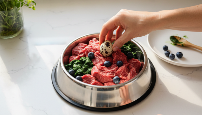 Safe Ingredient Selection for BARF Diets