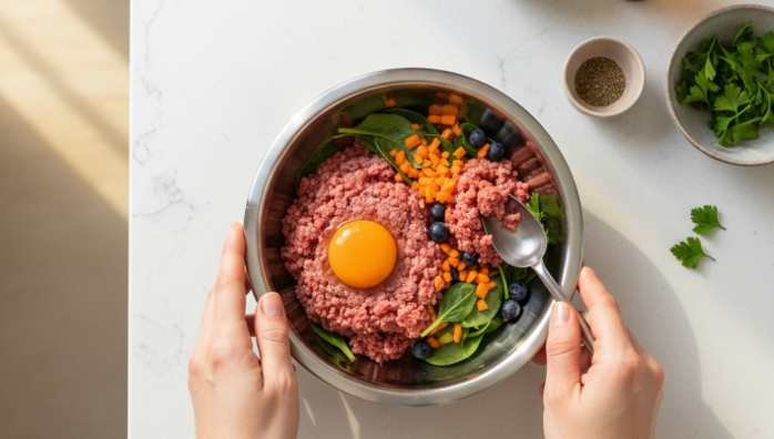 Safe Raw Food Prep for New BARF Eaters