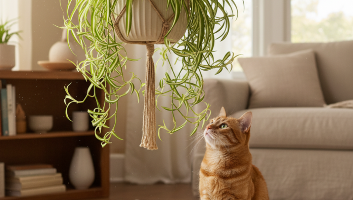 Spider plants safe for cats