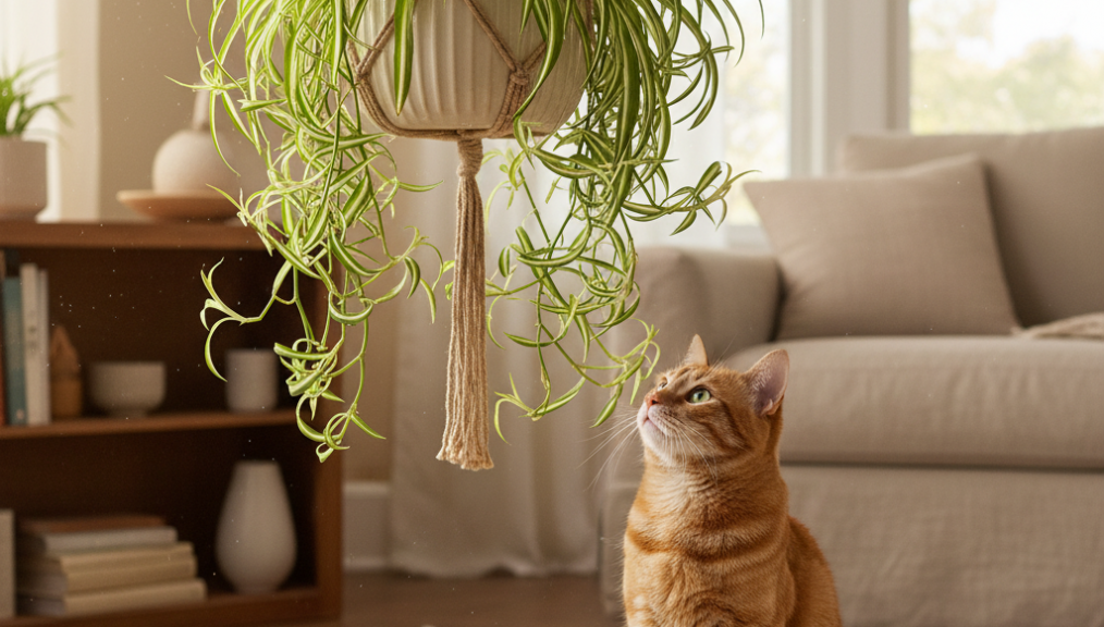 Spider plants safe for cats