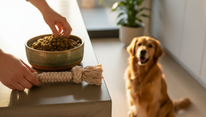 Sustainable Pet Food and Toy Choices