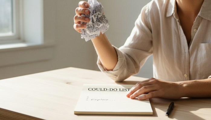 Why I Ditched My To-Do List for a 'Could-Do' List