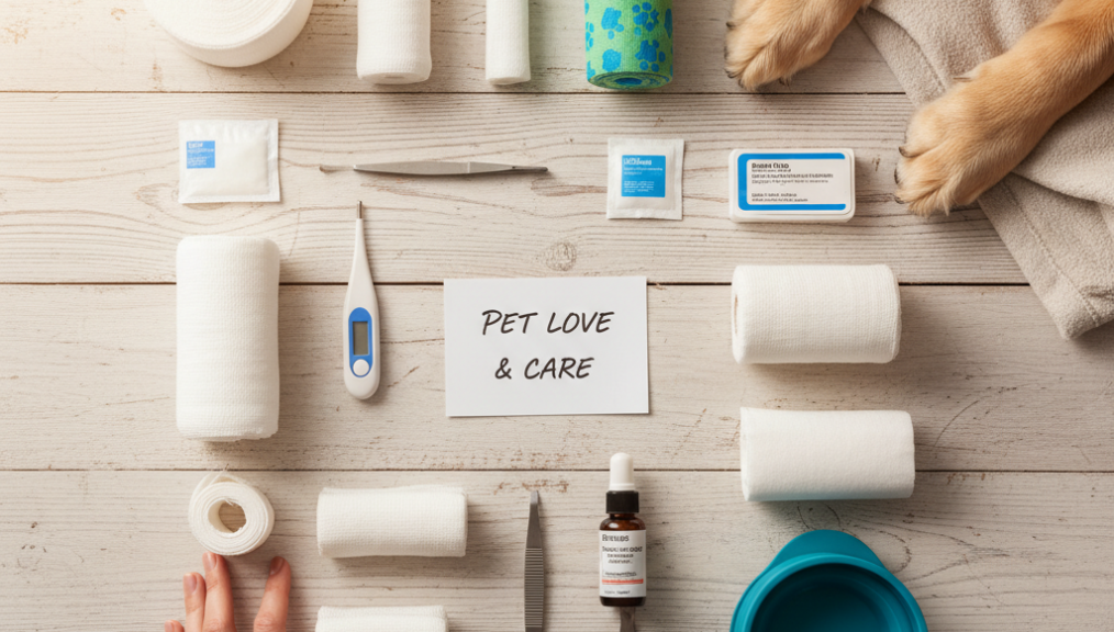 Assembling a Pet First Aid Kit