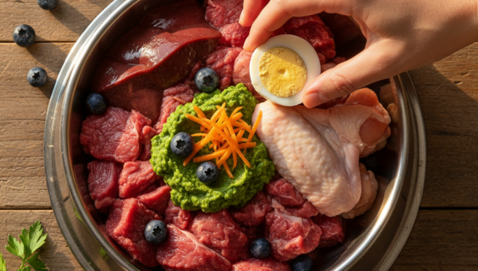 Balancing Essential Nutrients in Raw Meals