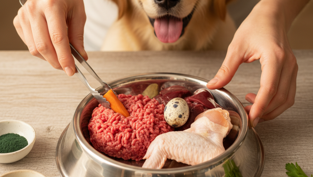 Balancing Raw Meals for Puppies