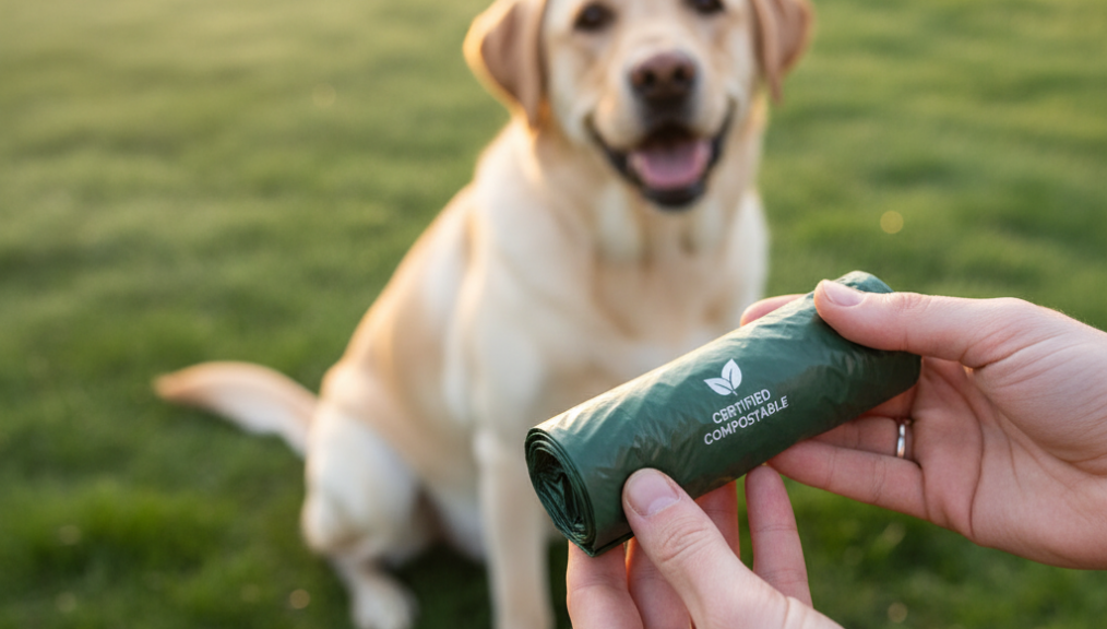 Compostable Poop Bags for Green Pet Care
