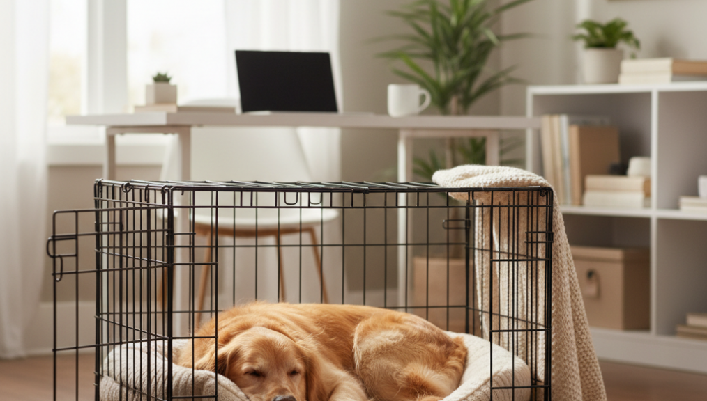 Crate Training to Reduce Pet Anxiety