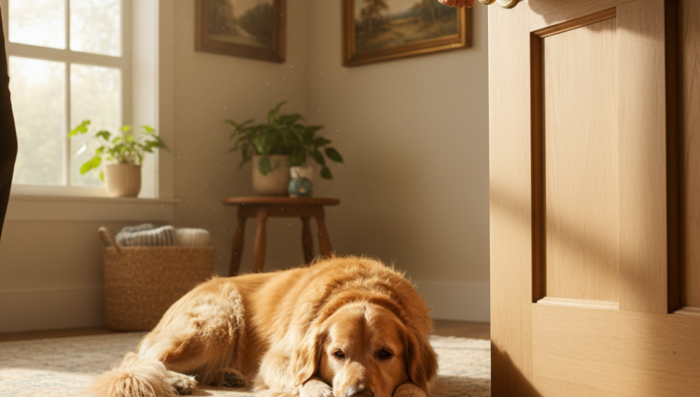 Desensitizing Pets to Your Departure Routine