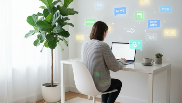 Facilitating effective asynchronous team communication