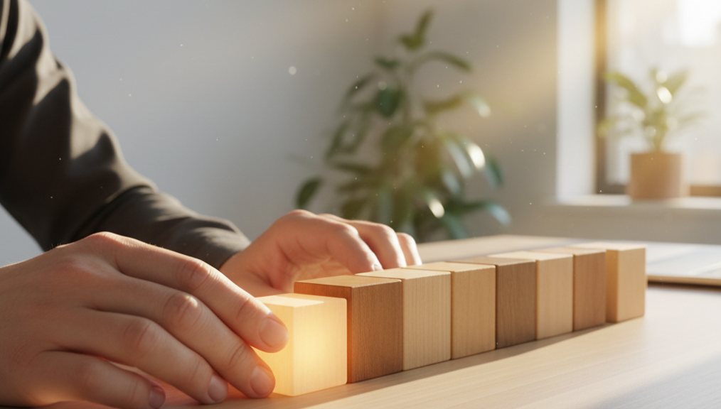 Habit Stacking for Consistent Progress