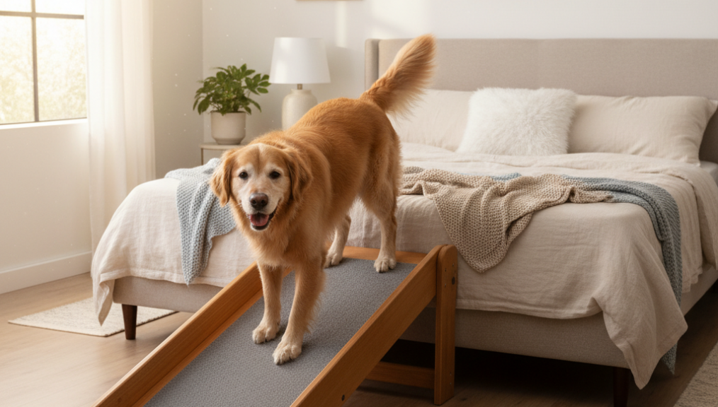 Ramps and Stairs for Older Pets