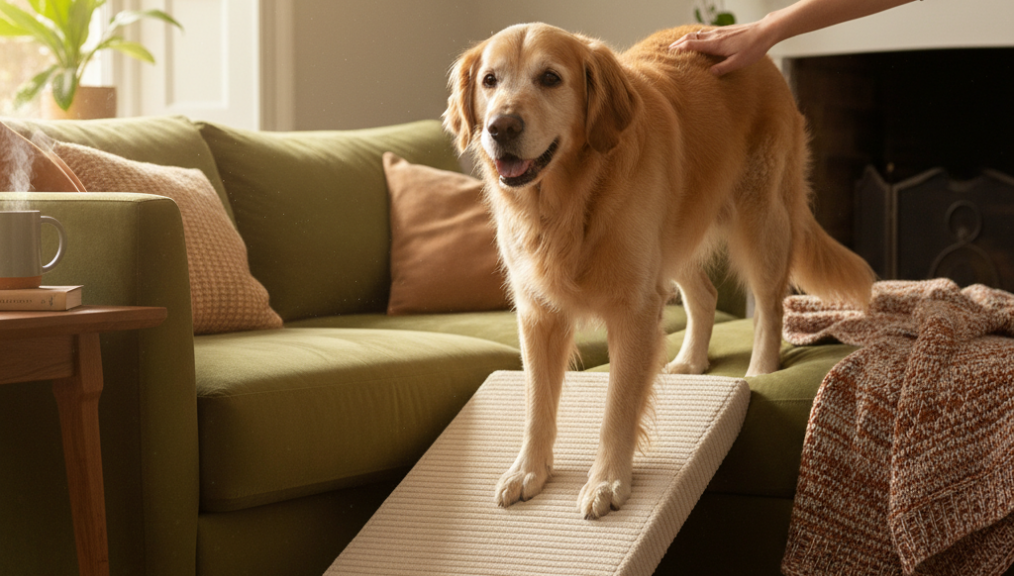 Selecting Ramps for Senior Dog Mobility